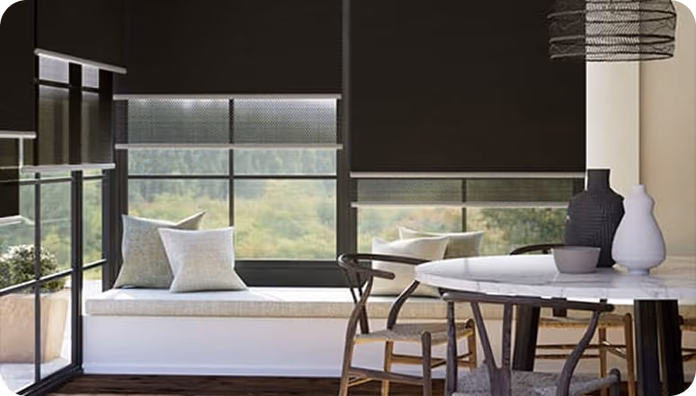 Blackout electric blinds in Dubai