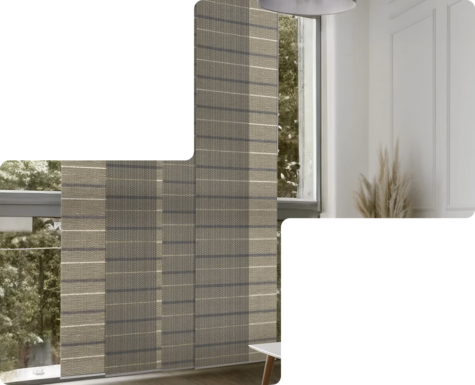 Modern panel Venetial Blinds in Dubai windows