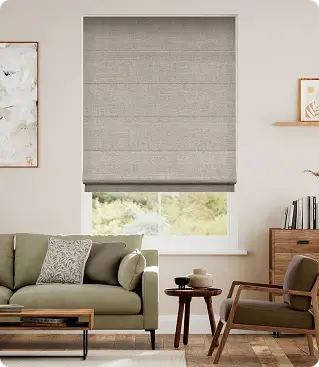 blackout Roman shades in Dubai