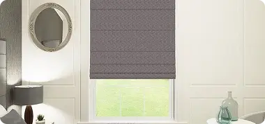 Cordless Roman Shades in Dubai