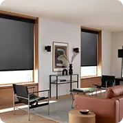 cordless roller blinds in Dubai Rooms