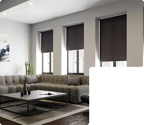 fabric roller blinds in Dubai