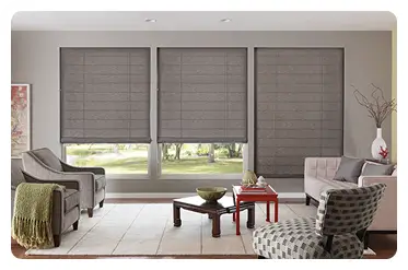 made-to-measure Roman blinds in Dubai