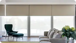 motorized roller blinds in Dubai