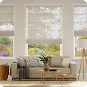 Roman blinds for bedrooms in Dubai