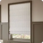 Roman Blinds in Dubai Living Room