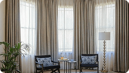 High Quality Motorized Curtains for homes Dubai
