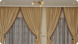 Pinch Pleat Curtains in Dubai