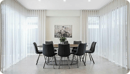 Modern Sheer Curtains in Dubai