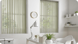 vertical wooden blinds in Dubai