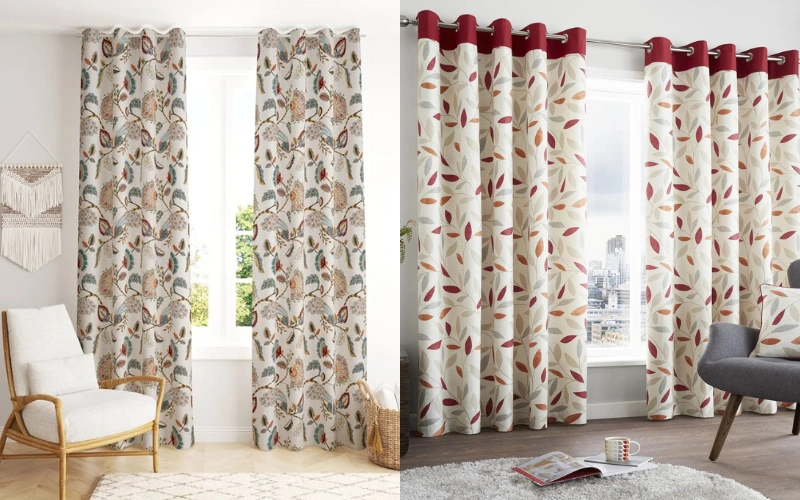 Printed Curtains Printed Curtains
