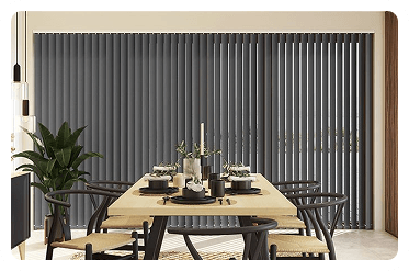 Blackout Vertical blinds in Dubai
