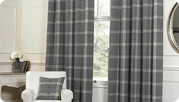 Printed Eyelet Curtains