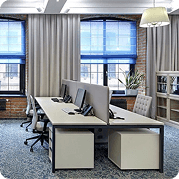 office look enhancer office curtains Dubai