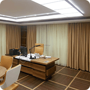 Office Curtains for Back Walls