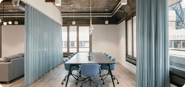 Long Office Cutains for meeting Rooms Dubai