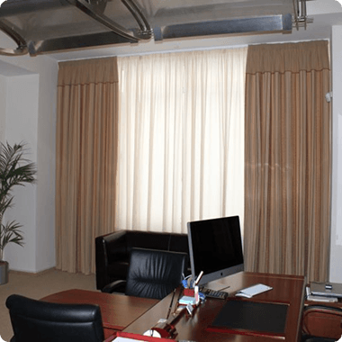 office curtains for office windows