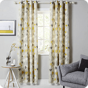eyelet curtains for short windows