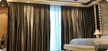 Privacy control Motorized Cutains in Bedrooms Dubai