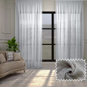 Smoke Sheer Drape