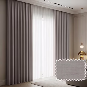 Refined Grey Drape