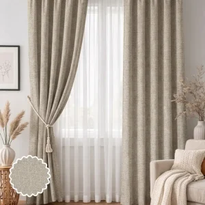 Beige Trendy Drape