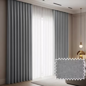 Noble Grey Curtain