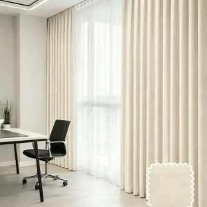 Beige Lush Curtain