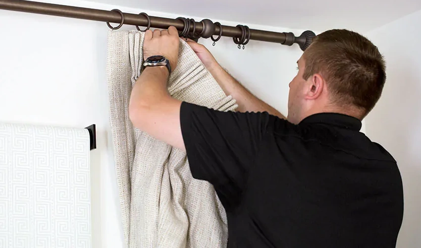 Pick Your Own Curtain Rod Placement