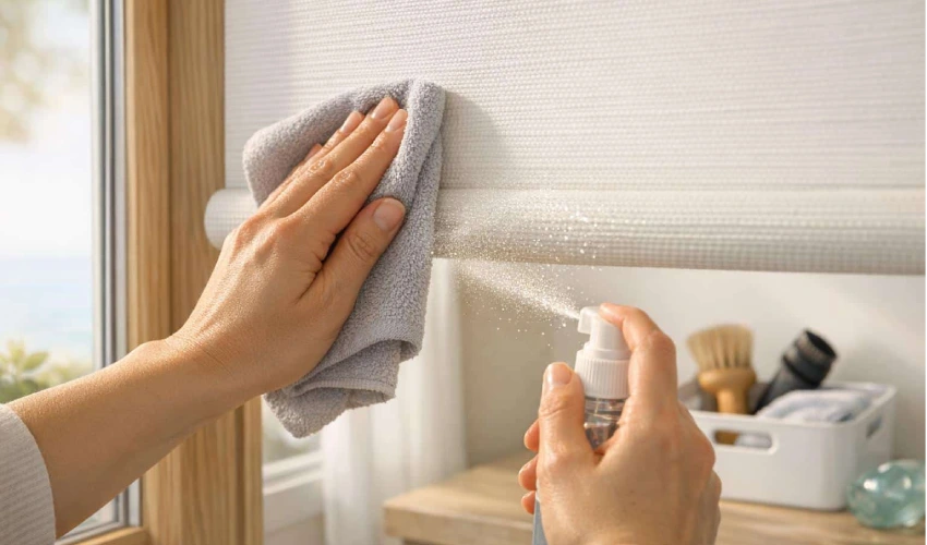 Stain Removal and Deep Cleaning of Roller Blinds
