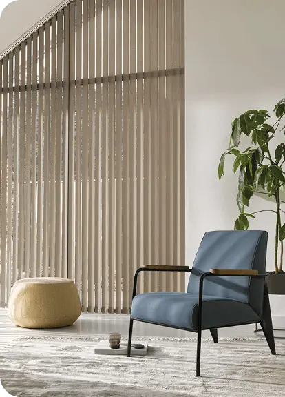 Vertical Blinds for Living Room
