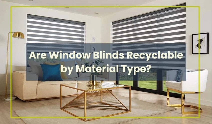 Recyclable Window Blinds