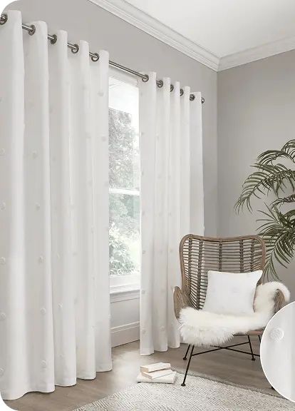 eyelet curtain supplier Dubai